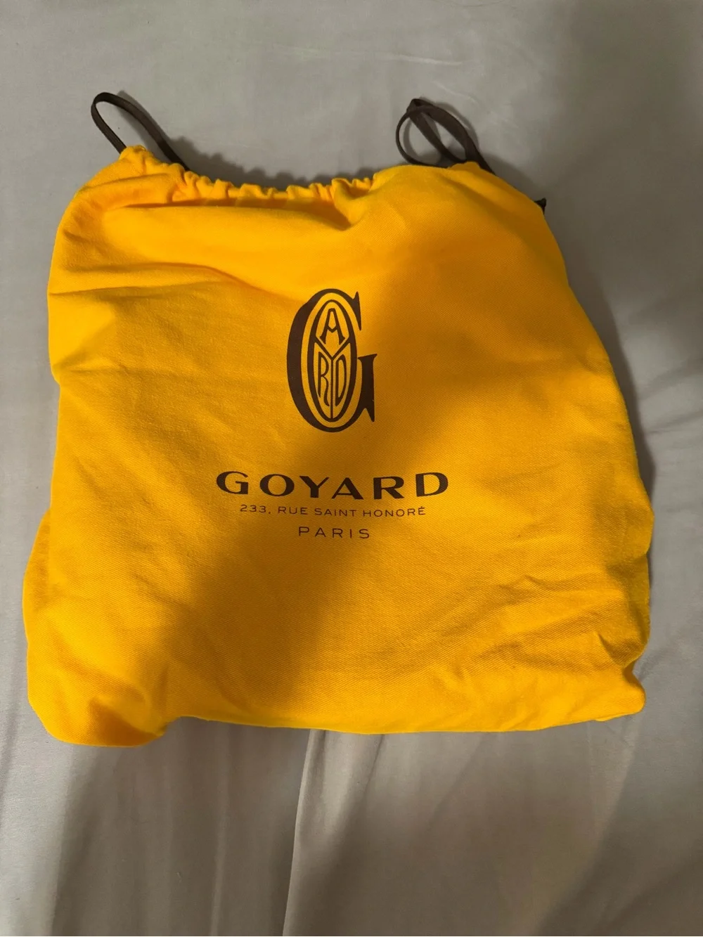 Goyard Black and Gray Crescent Crossbody Bag